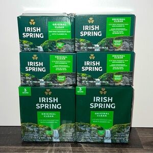 10 Count Irish Spring Original Clean Deodrant Soap 3.7 Oz Bars,